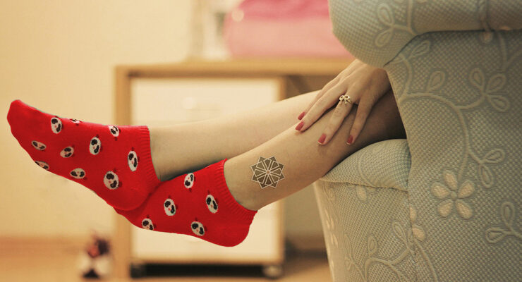 Red on Socks Featured Image