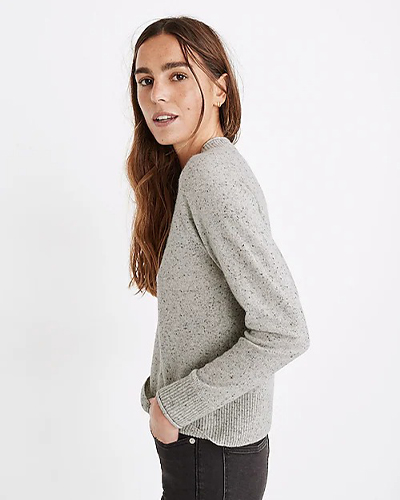 Madewell Donegal cashmere sweater review